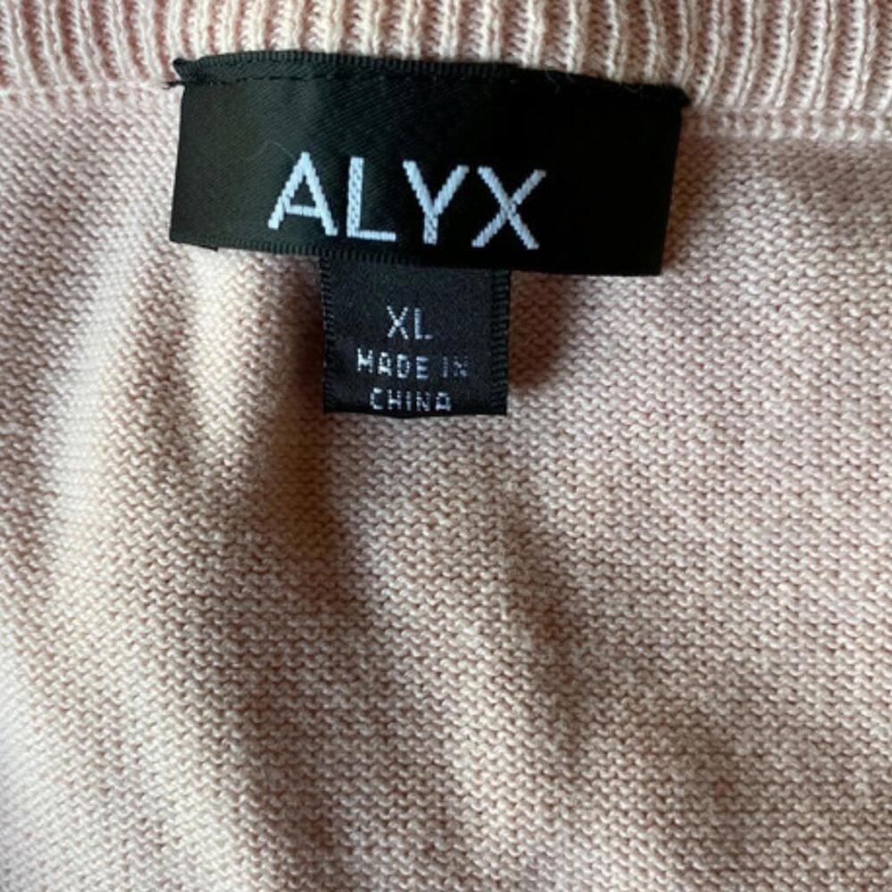 NWOT ALYX Pink Floral Detail 3/4 Sleeves Cardigan XL - Picture 3 of 4